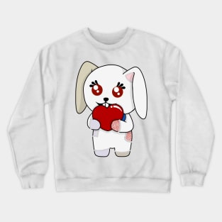 fnaf security breach vanny valentine chibi Crewneck Sweatshirt